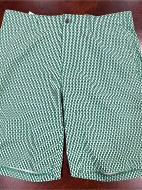 Callaway Men’s Green with White Golf Bags Golf Shorts Sz 32